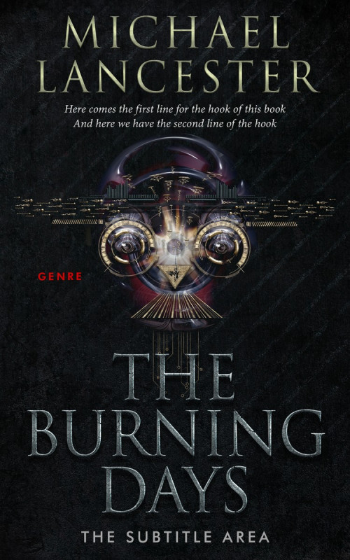 Pre Made Book Cover Woodsmoke