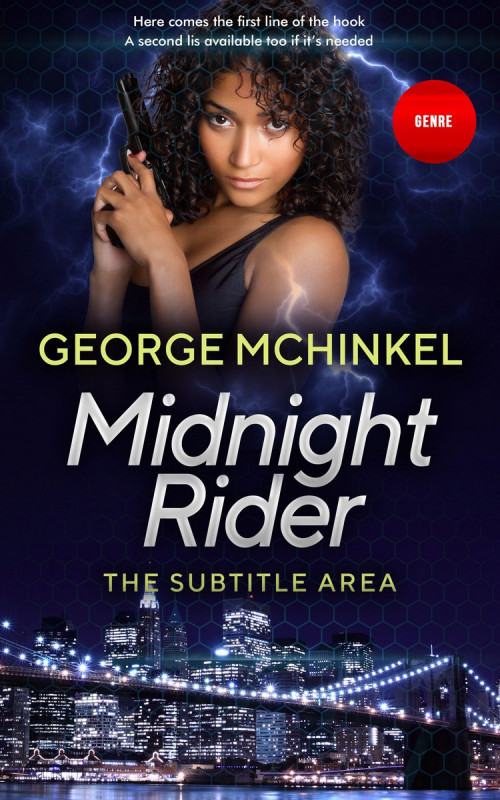 Pre Made Book Cover Mirage