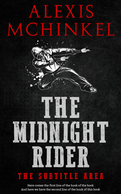 Pre Made Book Cover Cod Gray