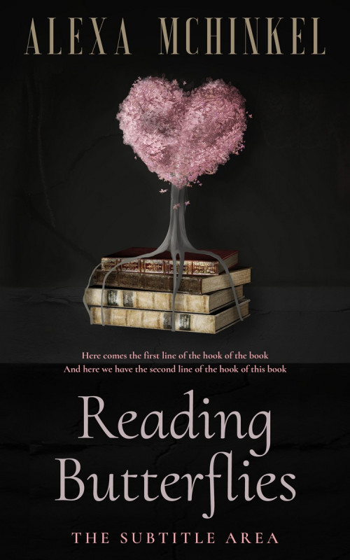 Pre Made Book Cover Cod Gray