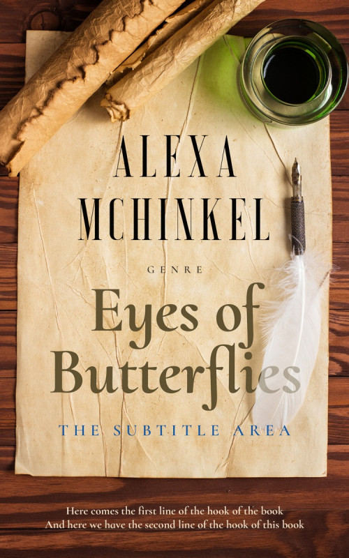 Pre Made Book Cover Calico