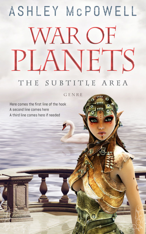 Pre Made Book Cover Ebb