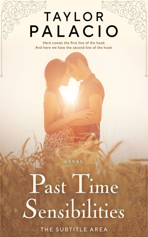 Pre Made Book Cover Janna