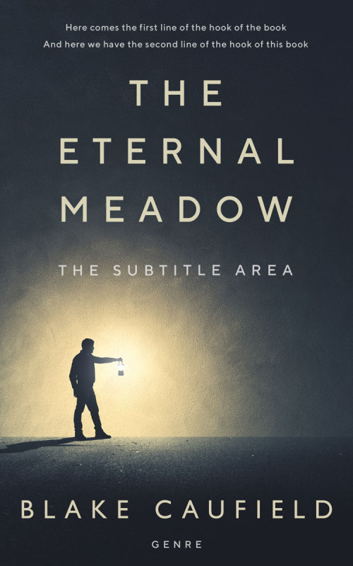 Pre Made Book Cover Outer Space