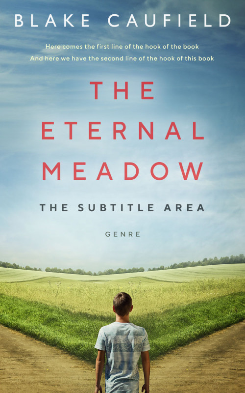 Pre Made Book Cover Powder Ash