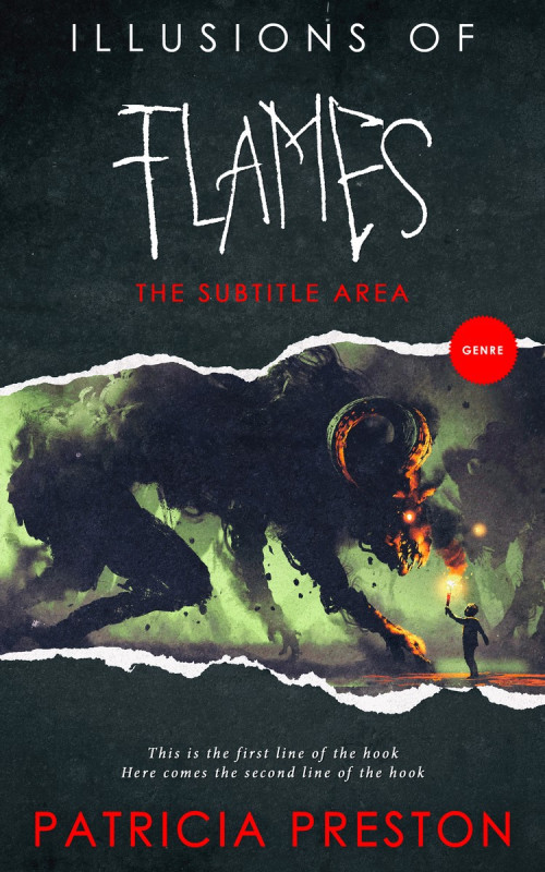 Pre Made Book Cover Outer Space