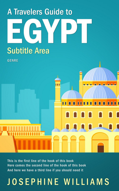 Pre Made Book Cover Eastern Blue