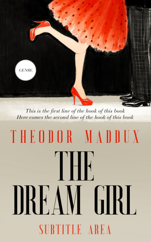 Pre Made Book Cover Cod Gray