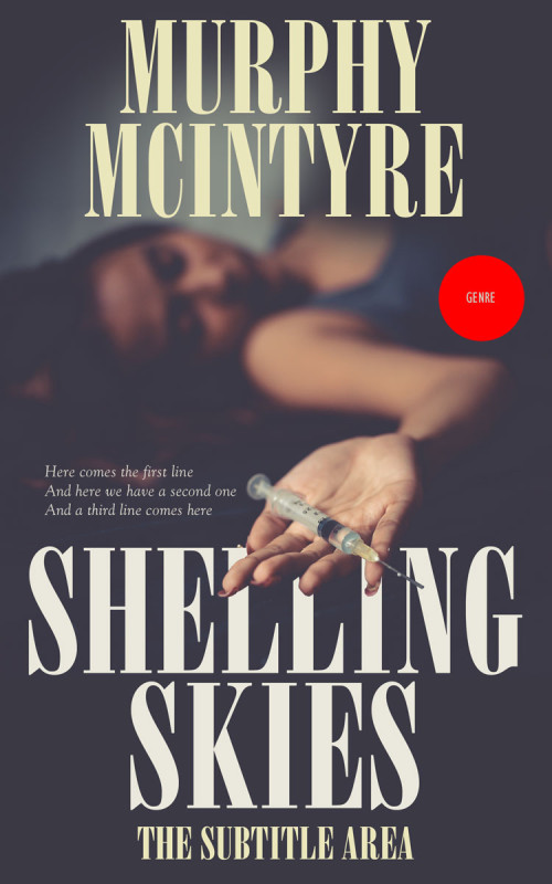 Pre Made Book Cover Ship Gray