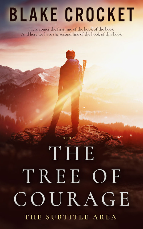 Pre Made Book Cover Crowshead