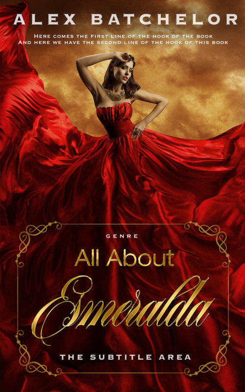 Pre Made Book Cover Rebel