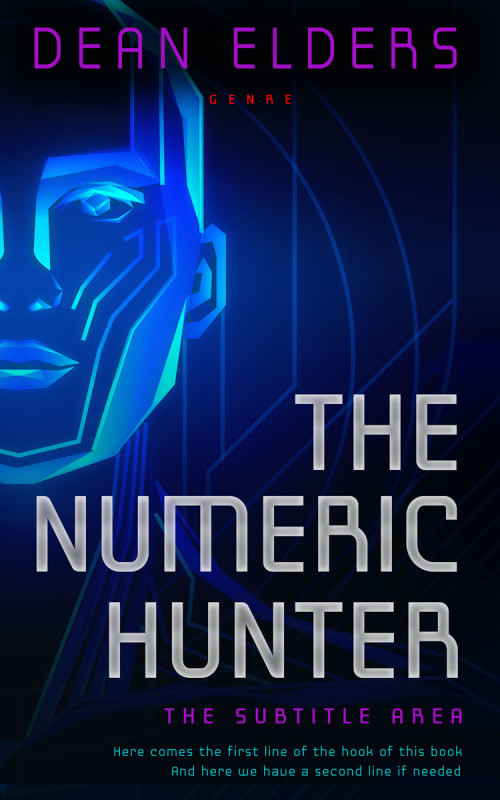 Pre Made Book Cover Black Pearl