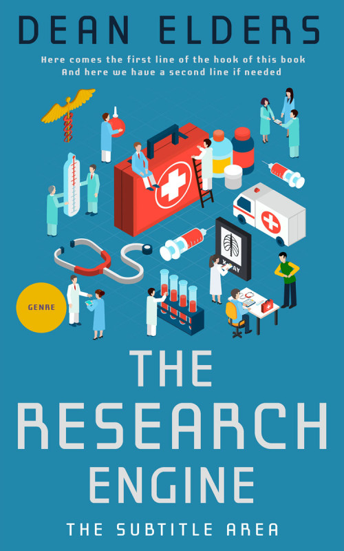 Related Premade Book Cover: Eastern Blue #6726