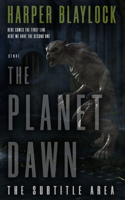 Pre Made Book Cover Woodsmoke