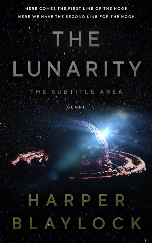 Pre Made Book Cover Cinder