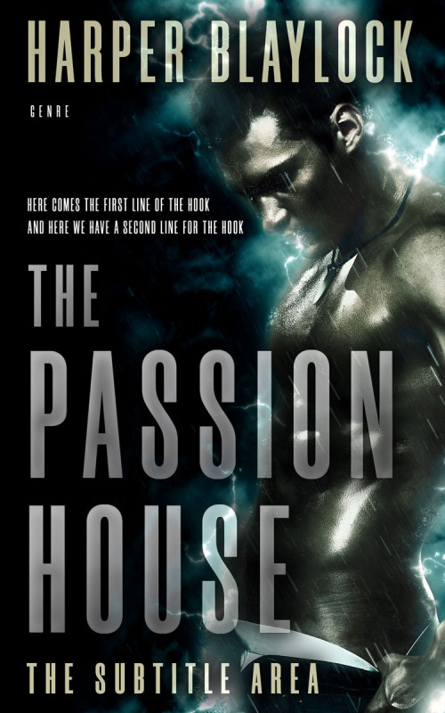 Pre Made Book Cover Green Spring