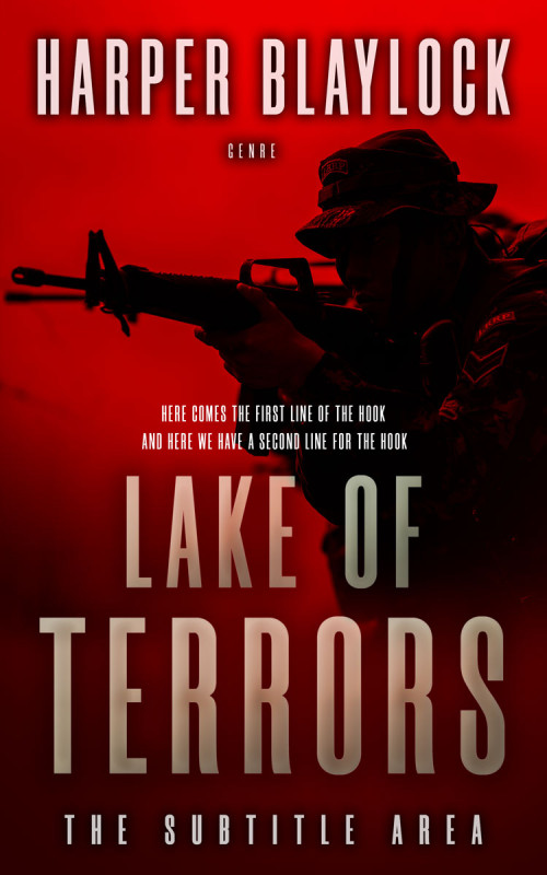 Pre Made Book Cover Persian Red