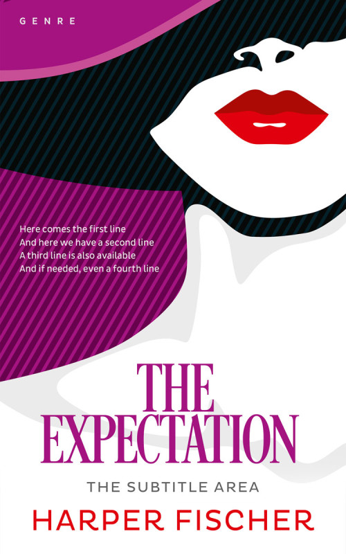 Pre Made Book Cover Black Bean