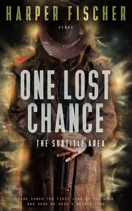 Pre Made Book Cover Zeus