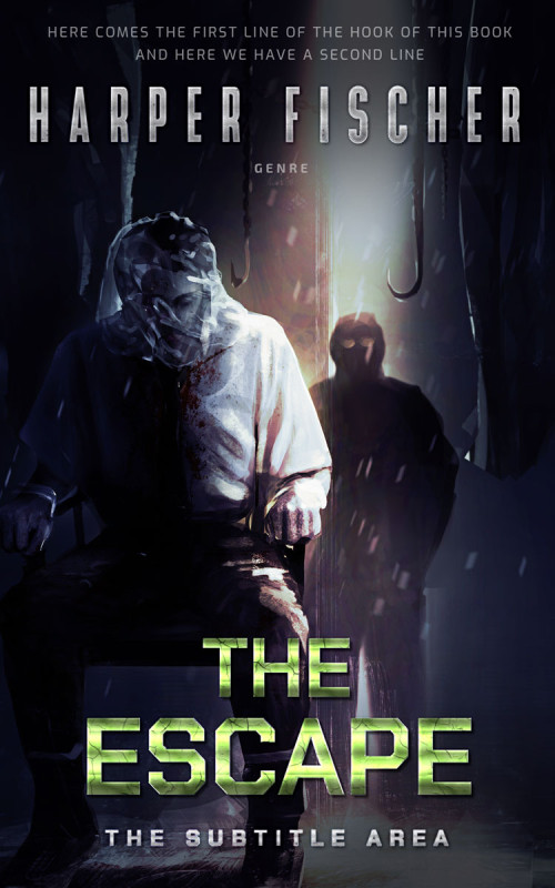 Pre Made Book Cover Cinder