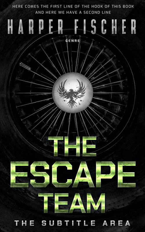 Pre Made Book Cover Pine Glade