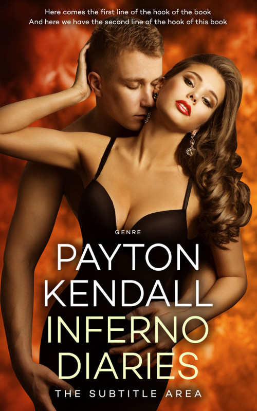 Pre Made Book Cover Graphite