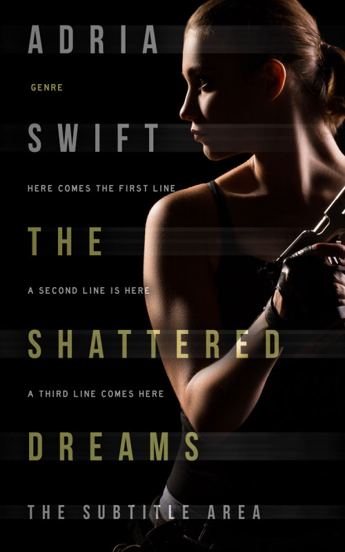 Pre Made Book Cover Night Rider