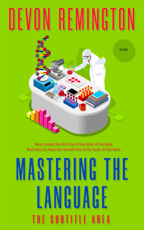 Pre Made Book Cover Pistachio