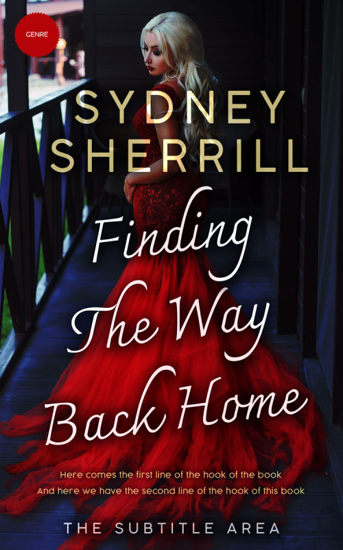 Pre Made Book Cover Gondola