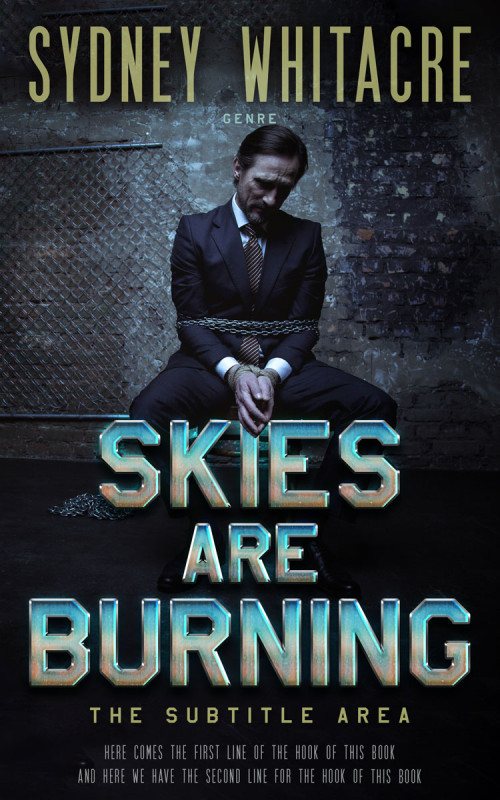 Pre Made Book Cover Shark