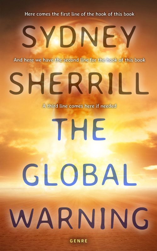 Pre Made Book Cover Raw Sienna