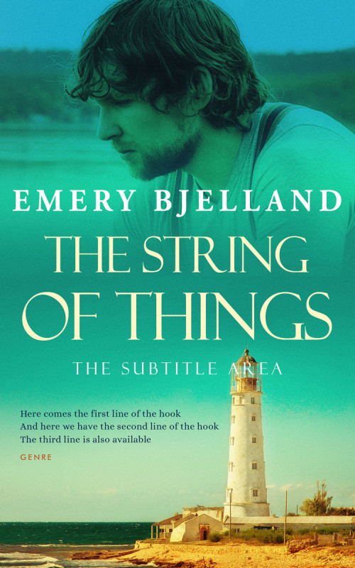 Pre Made Book Cover Mountain Meadow