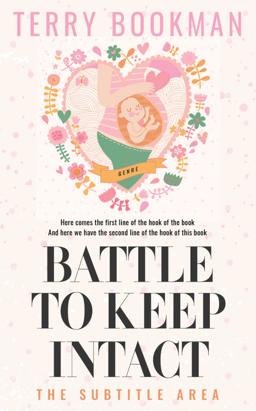 Pre Made Book Cover Linen