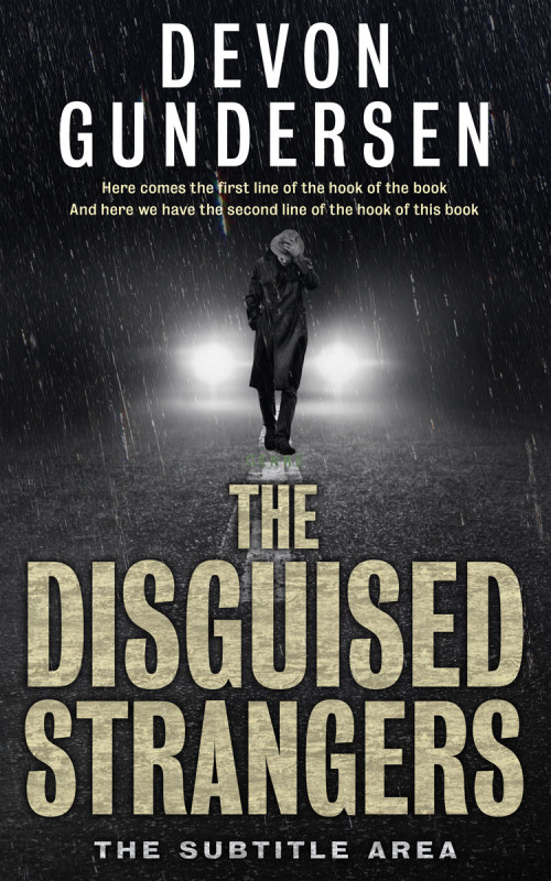 Pre Made Book Cover Bison Hide