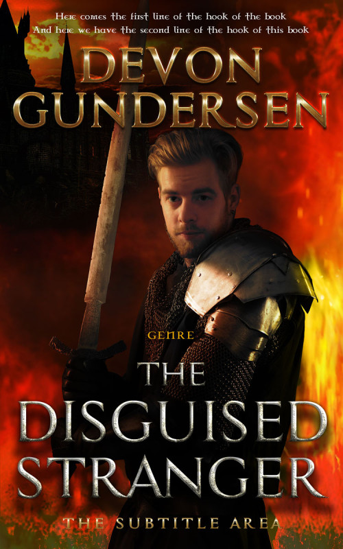 Pre Made Book Cover Raw Sienna