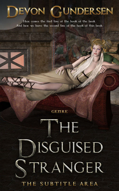 Pre Made Book Cover Zeus