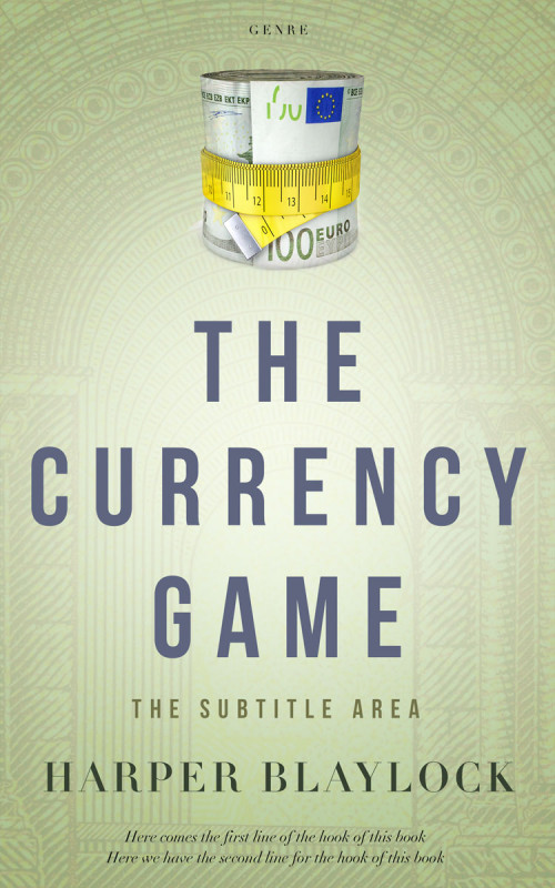 Pre Made Book Cover Green Mist