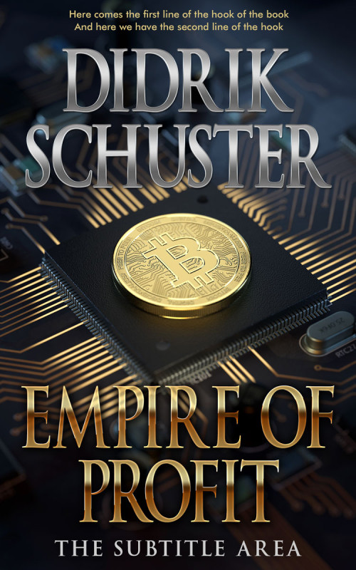 Pre Made Book Cover Shark