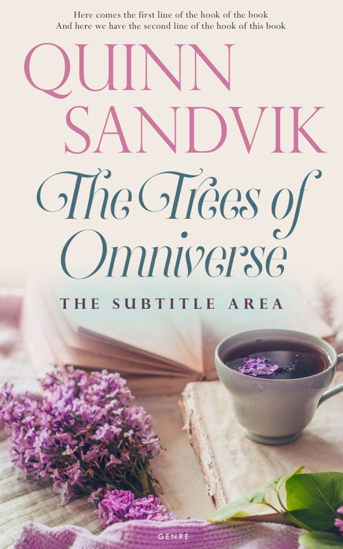 Pre Made Book Cover Pearl Bush