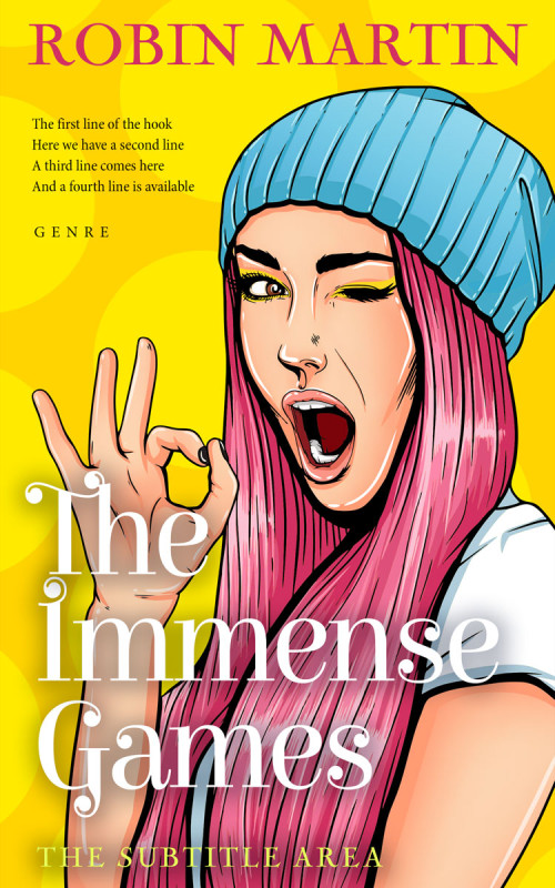 Pre Made Book Cover Pickled Bluewood