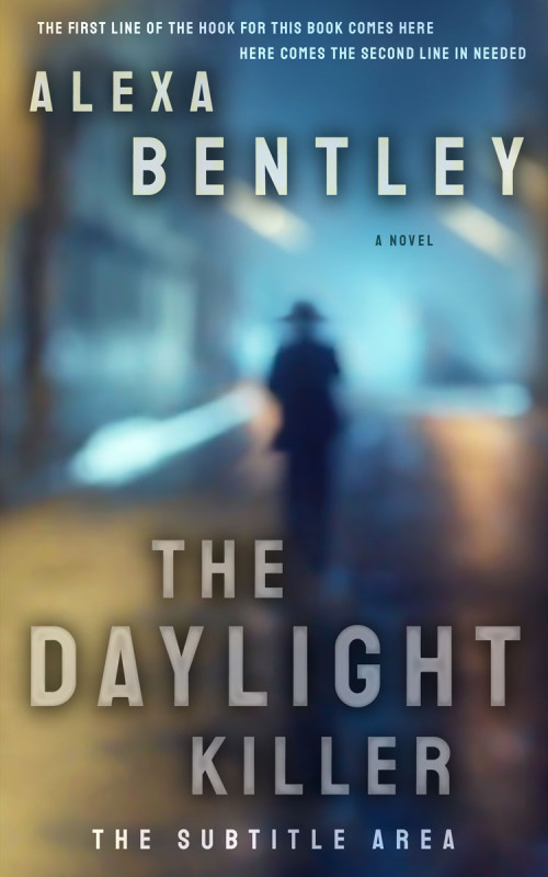 Pre Made Book Cover Oxford Blue