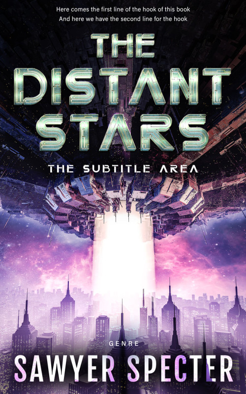 Pre Made Book Cover Thistle