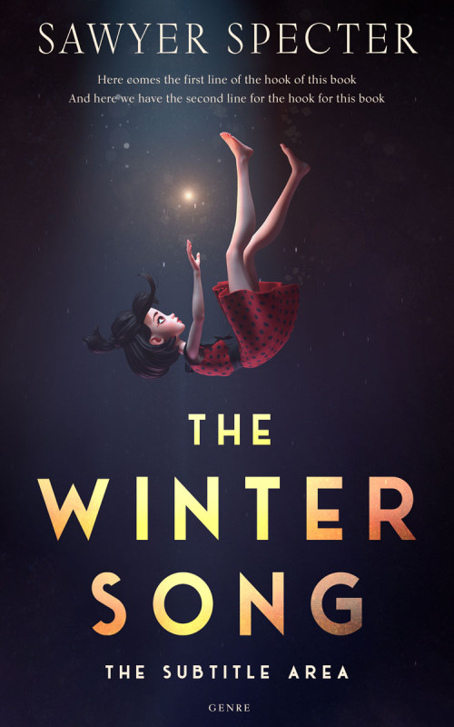 Pre Made Book Cover Steel Gray