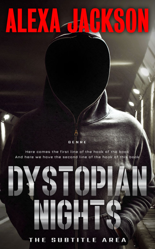 Pre Made Book Cover Cod Gray