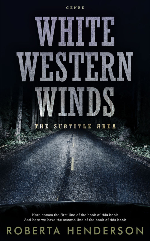 Pre Made Book Cover Manatee