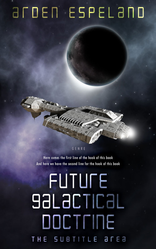 Pre Made Book Cover Shark