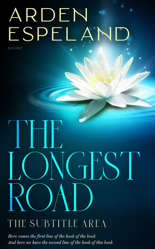 Pre Made Book Cover Black Pearl