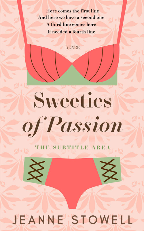 Pre Made Book Cover Mandys Pink