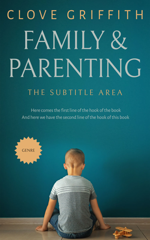 Pre Made Book Cover Eden