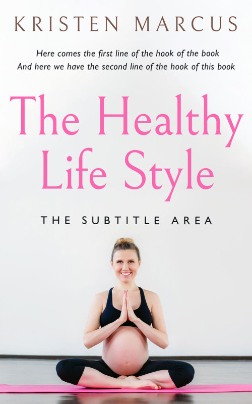 Pre Made Book Cover Bon Jour